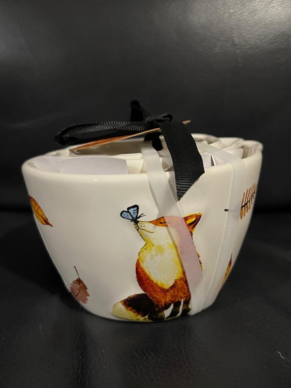 Fall Rae Dunn Fox Measuring Cups, Set of 4